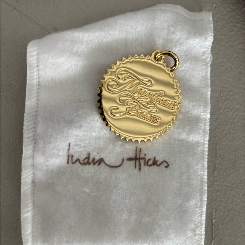 India Hicks Gold Pendant